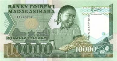 Madagaszkár 1988. 500Fr, 1000Fr, 2500Fr, 5000Fr, 10000Fr teljes sor T:I