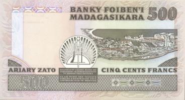 Madagaszkár 1983-87. 500Fr T:I