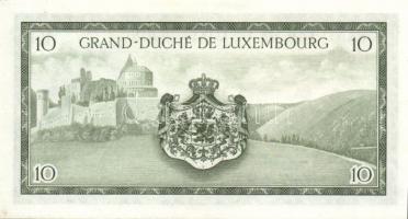 Luxemburg 1954. 10Fr T:I