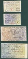 Litvánia 1991. Bón sor 10c, 50c, 1L, 2L, 5L, 10L, 50L T:I