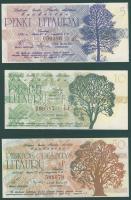 Litvánia 1991. Bón sor 10c, 50c, 1L, 2L, 5L, 10L, 50L T:I