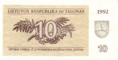 Litvánia 1992. 10T T:I