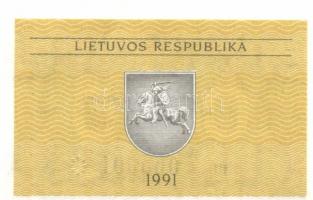 Litvánia 1991. 0,10T, 0,20T, 0,50T, 1T, 3T, 5T, 10T, 25T, 50T, 100T teljes sor T:I