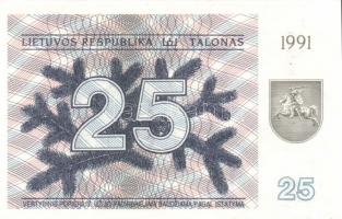 Litvánia 1991. 0,10T, 0,20T, 0,50T, 1T, 3T, 5T, 10T, 25T, 50T, 100T teljes sor T:I