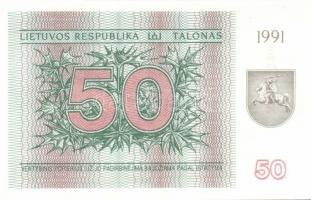 Litvánia 1991. 0,10T, 0,20T, 0,50T, 1T, 3T, 5T, 10T, 25T, 50T, 100T teljes sor T:I