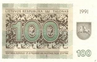 Litvánia 1991. 0,10T, 0,20T, 0,50T, 1T, 3T, 5T, 10T, 25T, 50T, 100T teljes sor T:I
