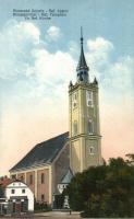 Rimaszombat, Rimavska Sobota; Református templom. Klein Géza kiadása / Calvinist church