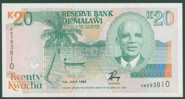 Malawi 1993. 20K T:I