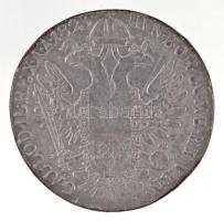 1823G Tallér Ag "I. Ferenc" Nagybánya (27,75g) T:2-,3 fülnyom,patina
/ Hungary 1823G Thal...