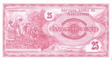 Macedónia 1992 10D, 25D, 50D, 100D, 500D, 1000D, 5000D, 10000D teljes sor T:I,II+ (csak a 25D)