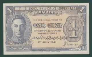Malaya/brit admin. 1941. 1c T:I
