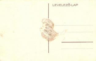 Zólyombrézó, Podbrezová; vasútállomás vonattal / Bahnhof / railway station with trains (ragasztónyom...