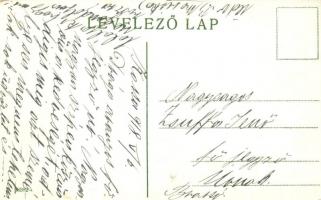 Kassa, Kosice; Vasútállomás este / Bahnhof / railway station at night