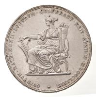 Ausztria 1879. 2G Ag "I. Ferenc József és Erzsébet királynő / Ezüstlakodalom" (24,66g) T:2...
