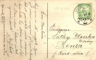 Újvidék, Novi Sad, Neusatz; Izraelita templom, zsinagóga. W.L. Bp. 7230. Marijansky és Hohlfeld / sy...