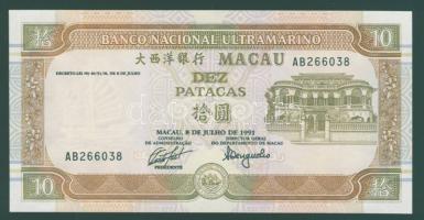 Makaó 1991. 10P T:I