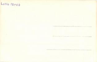 Lubló-fürdő, Kúpele Lubovna; Erdei út, gyerekek / forest road, children. Atelier Maksay photo