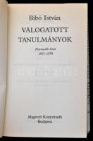 Vegyes könyvtétel, Bibó István témában, 2 db: 
Bíbó István: Válogatott tanulmányok I-IV. kötet. Bp....