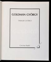 Theisler György: Goldman György. Bp.,1984,Corvina. Fekete-fehér fotókkal. Kiadói kartonált papírköté...