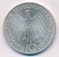 NSZK 1972F 10M Ag "Müncheni Olimpia - Spirál" T:1-,2 FRG 1972F 10 Mark Ag "Münich Oly...