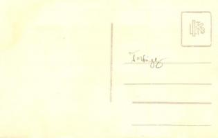 1931 Biatorbágy, Torbágy; Felrobbantott vasúti híd Matuska Szilveszter merénylete után, mozdony mara...