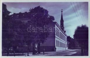 Losonc, Lucenec; Státne gymnázium / Gimnázium, iskola / grammar school + 1938 Losonc visszatért So. Stpl.