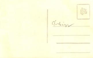 1931 Biatorbágy, Torbágy; Felrobbantott vasúti híd Matuska Szilveszter merénylete után, mozdony mara...