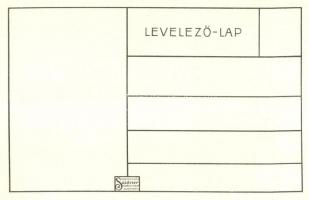 Az alkohol méreg, öl, butít, nyomorba dönt! Seidner kiadása / Hungarian anti-alcohol propaganda card...