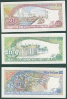 Maldív-szigetek 1987. 20R, 50R, 100R T:I