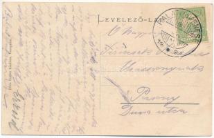 Balatonkenese, Fő utca, Rosenthal Dávid üzlete. Pósa Endre kiadása