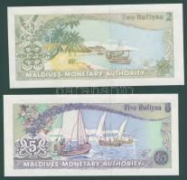 Maldív-szigetek 1990. 2R, 5R T:I