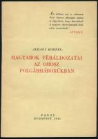 Acháry Kornél: Magyarok véráldozatai az orosz polgárháborúban. Bp.,1946, Faust. Kiadói papírkötés.