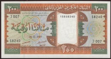 Mauritánia 1989. 200Ou T:I