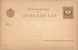 21 db 1896-os Ezredéves Kiállítás művészlap barna 2 Kr Ga. díjjegyes lapok kiváló minőségben / 21 Hu...