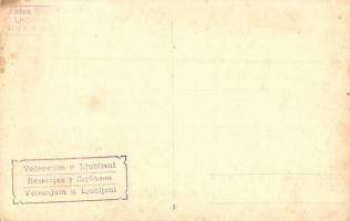 Ljubljana, Laibach; Velesejem v Ljubljani / Fair, market, crowd. Anton Ursic photo