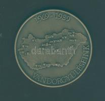 1989. "20 éves a MÉE" matt Br emlékérem T:1