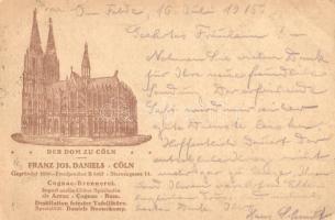 1915 Osztrák-magyar tábori postai levelezőlap, II. Vilmos német császár / WWI Austro-Hungarian K.u.K...