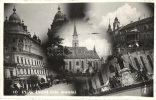 Kolozsvár, Cluj - 10 db régi városképes lap / 10 pre-1945 town-view postcards
