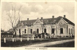 Püspöklele (Maroslele), Községháza. Sternberg Sándor kiadása (EK)