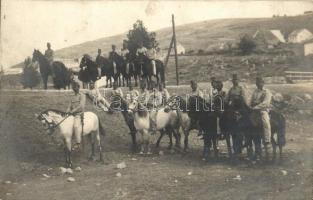 1915 Osztrák-magyar lovas alakulat Boszniában / WWI Austro-Hungarian K.u.K. cavalry in Bosnia. photo