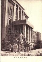 3 db modern koreai és kínai városképes lap / 3 modern Chinese and Korean town-view postcards