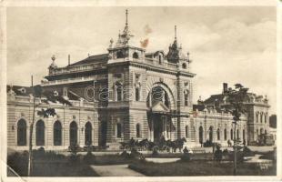 2 db régi magyar városképes lap: Szombathely, Nyíregyháza / 2 pre-1945 Hungarian town-view postcards