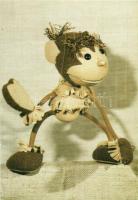 3 db MODERN báb és rajzfilm motívumlap / 3 modern puppet and cartoon films motive postcards