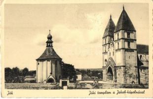Ják, Jáki templom a Jakab kápolnával. Hangya Szövetkezet kiadása (EK)