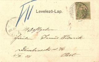 1903 Körmöcbánya, Kremnitz, Kremnica; Zólyomvölgyi 1849-es honvéd szobor, emlékmű / 1849 Heroes'...