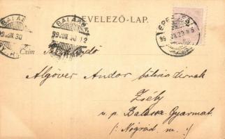 1899 Eperjes, Presov; Caraffa-vesztőhely és Mária szobor, Wohl Izidor és bútorraktár üzlet / martyrs...