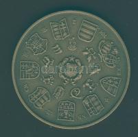 1979. "MÉE - I. István dénára" matt Br emlékérem T:1