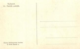 Budapest II. Rózsadomb, Gróf Mailáth paloták a  Keleti Károly utcában, Rózsadombi Kávéház, cipész, N...