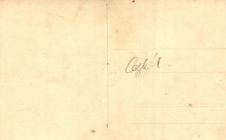 Cegléd, B. Molnár Erzsébet szülészeti és női kórház, nővérek és orvosok - 3 db régi fotó képeslap / ...