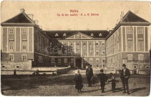 Holics, Holic; Cs. és kir. kastély. W. L. Bp. 5598. / K.u.K. Schloss / Austro-Hungarian castle (EB)